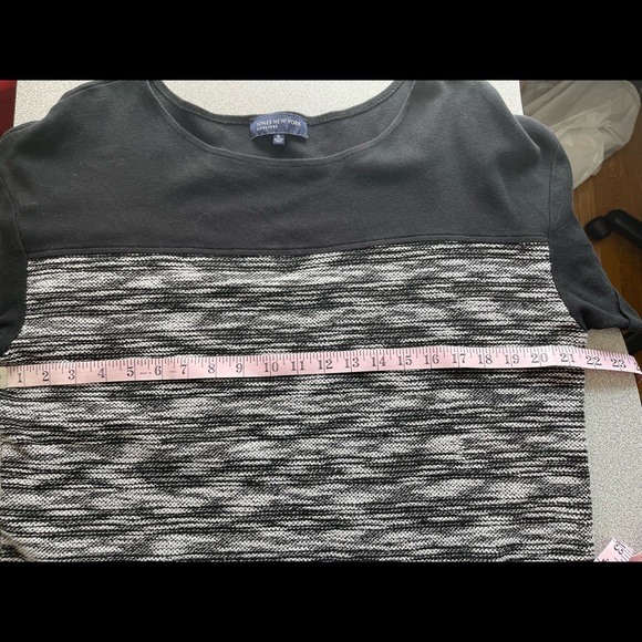 Jones New York Signature Shot Sleeve Knit Top Size XL - Picture 8 of 10
